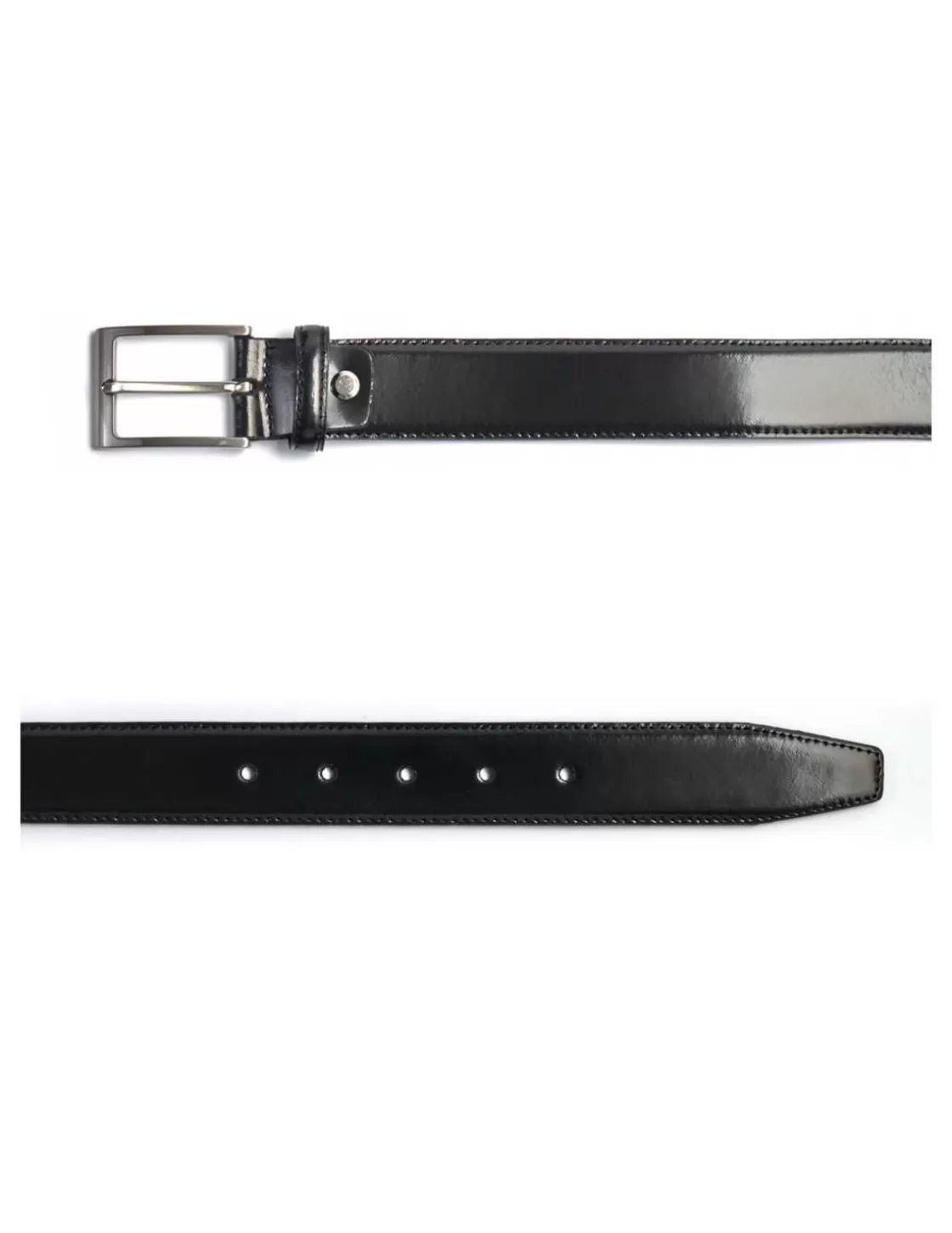 MONPIEL Men'S Leather Belts^Leather Belt Castellano Black