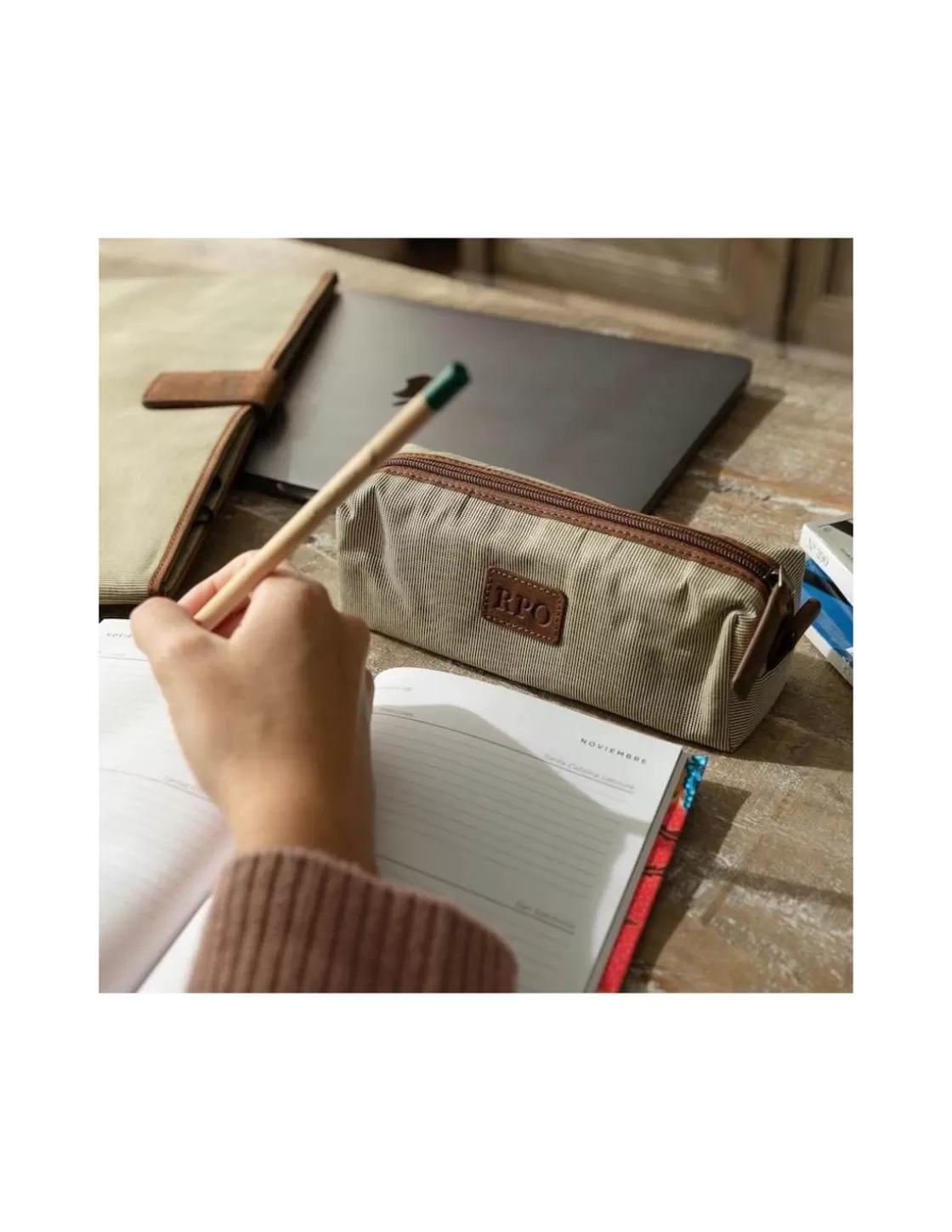 MONPIEL Other Accessories^Pencil Case Beige